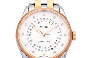 Mido Belluna M024.207.22.036.00 - Belluna Automatic Silver Dial Stainless Steel Ladies Watch