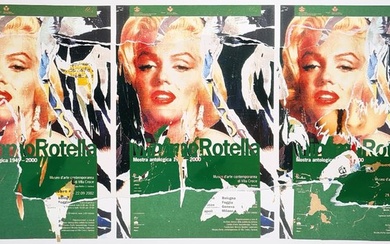 Mimmo Rotella (1918-2006) - Omaggio a Marilyn (A Tribute to Marilyn)