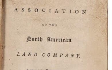 [Morris, Robert] | The organization and prospectus of the North American Land Company