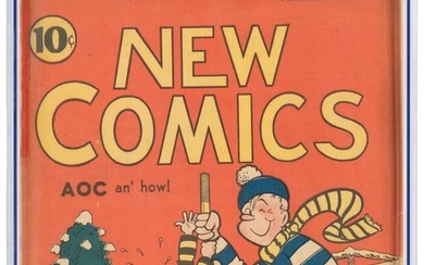 NEW COMICS #3 * Sheldon Mayer Does WEED""