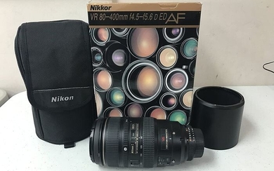 Nikon Nikon AF Zoom Nikkor 80-400mm 1:4.5 - 5.6D ED -VR