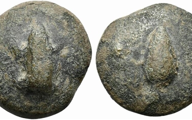 Northern Apulia, Luceria, c. 225-217 BC. Cast Æ Uncia (26mm,...