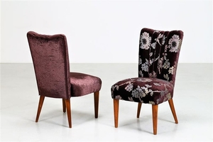 OSVALDO BORSANI Pair of armchairs.