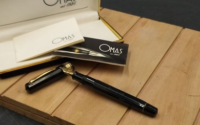 Omas - Milord - Placcato Oro - Fountain pen