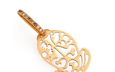 POMELLATO, Ming pendant in 18K pink gold (750/°°),...