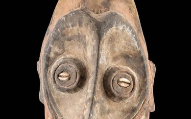 Papua New Guinea Sepik River Wood Mask