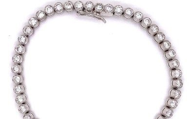 Platinum Diamond Tennis BraceletÊ
