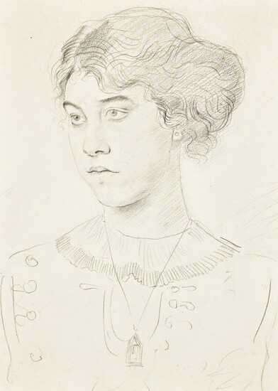 Portrait of a Young Woman, Augustus John, R.A.