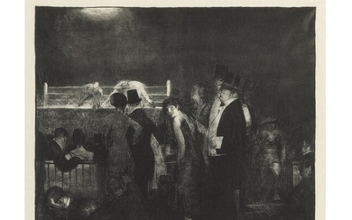 Preliminaries to the Big Bout (Mason 24), George Bellows