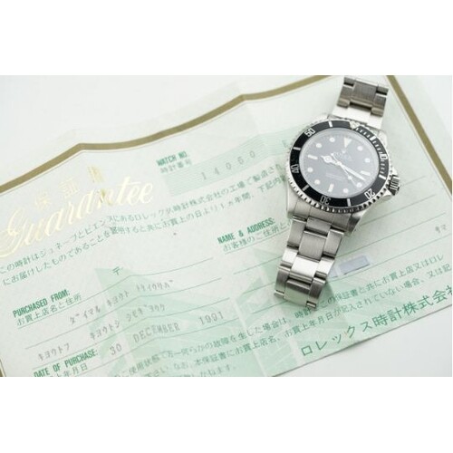 ROLEX OYSTER PERPETUAL SUBMARINER '2 LINER' NON DATE WRISTWA...