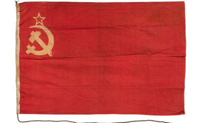RUSSIAN "BATTLE FOR BERLIN" FLAG.