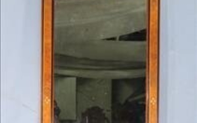 Renaissance Revival walnut pier mirror, 9.3 ft. x 32