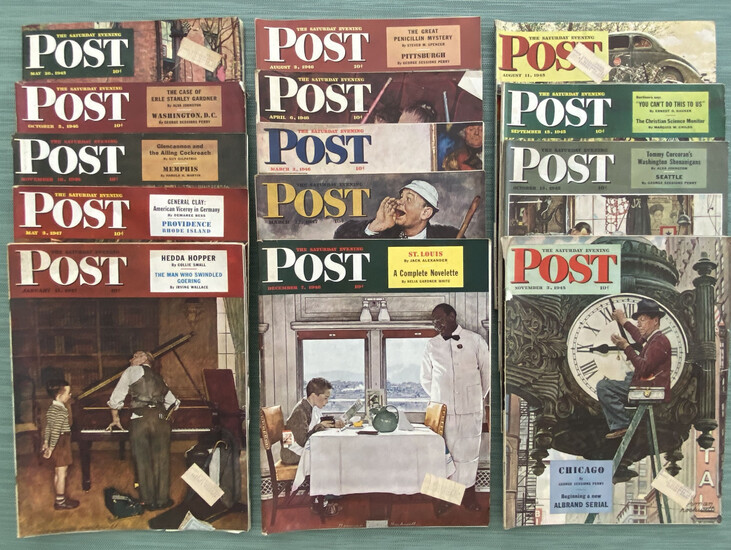 Rockwell & the Saturday Evening Post, 1945-1947