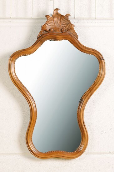 Rococo mirror, probably South German, around 1835/40, solid...