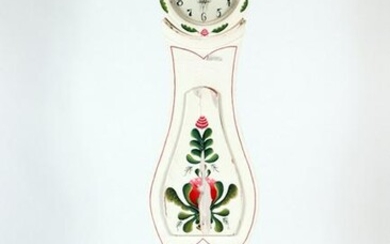 SWEDISH MORA FEMALE STYLE GRANDFATHER CLOCK 1860