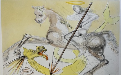 Salvador Dali (1904-1989) - St Georges et le dragon