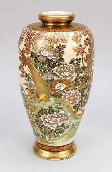 Satsuma vase, Japan, c. 1900