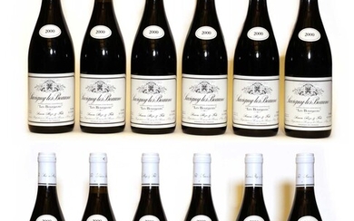 Savigny-Les-Beaune, 1er Cru, Les Bourgeots, Simon Bize, 2000, twelve bottles (boxed)