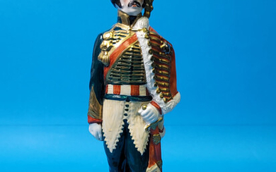 Генерал Армии Наполеона Эжен де Богарне. Фарфоровая мануфактура Scheibe-Alsbach....