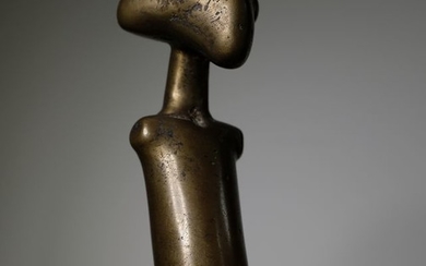 Sculpture - Bronze - Kulango - Côte d'Ivoire