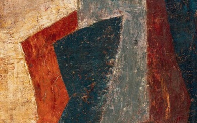 Serge Poliakoff 1900 Moskau – Paris 1969 Composition Rouge orange gris bleu