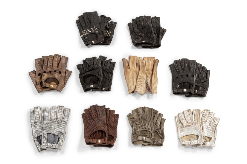 Set of Ten Pairs of Gloves, circa 2000