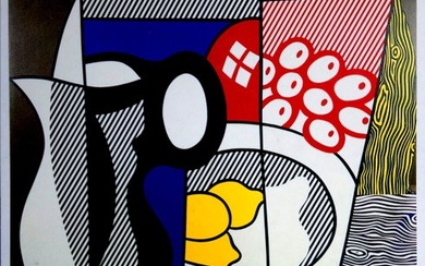 [Signed] Roy Lichtenstein - Still Leben mit Zitrone - 1980
