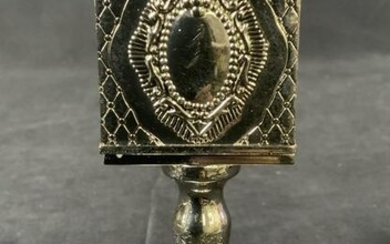 Silver Toned Candlestick