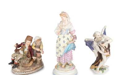 Six German Porcelain Figures
