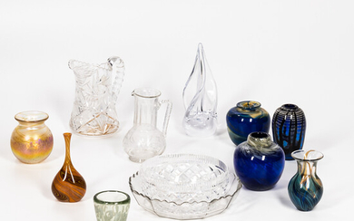 Sixteen Pieces of Contemporary Glass