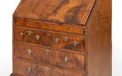 WILLIAM & MARY-STYLE SLANT-LID DESK ATTRIBUTED TO BILL...