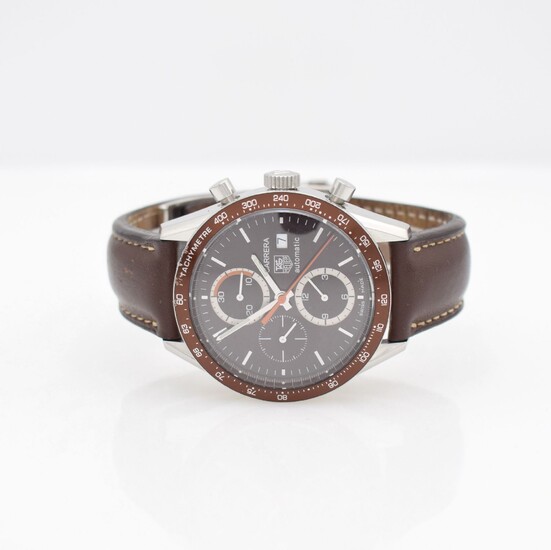 TAG HEUER Carrera gents wristwatch with chronograph,...
