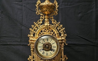 Table clock - Regency - Gilt bronze - 1850-1900