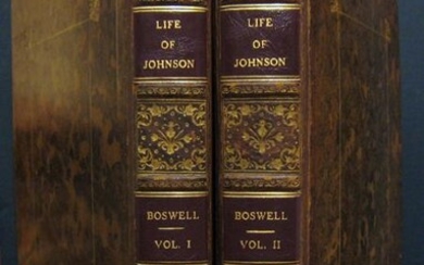 The Life of Samuel Johnson L.L.D. Comprehending an Account of His Studies and Numerous Works in Chronological Order; A Series of His Epistolary Correspondence and Conversations .; and Various Original Pieces of His Composition . [2 Vols.]