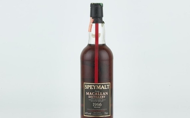 The Macallan Speymalt Gordon & Macphail 40.0 abv 1966 (1 BT70)