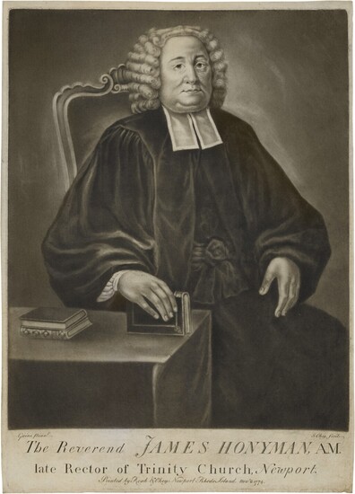 The Reverend James Honyman, A.M. (Stauffer 2372), Samuel Okey