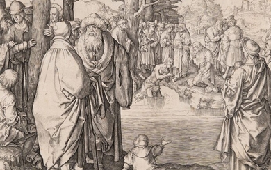 The baptism of Christ in the River Jordan