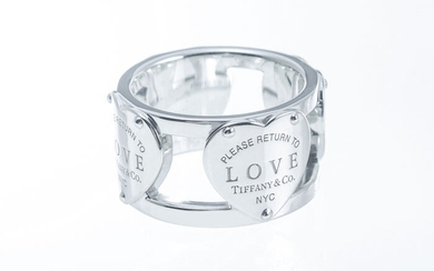 Tiffany & Co Return to Tiffany Love Wide Ring@ Silver - Ring