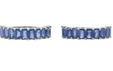 Two Sapphire Bands