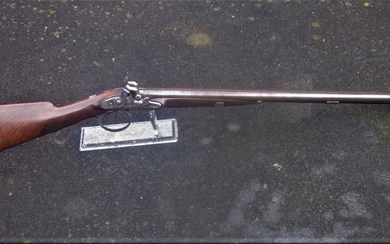 United Kingdom - 1830 - W R Fishenden - Double Barrel - Percussion - Rifle - 16mm