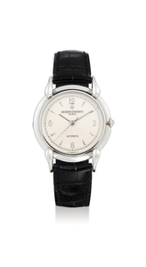 Vacheron Constantin. A Fine Platinum Limited Edition Centre Seconds Wristwatch