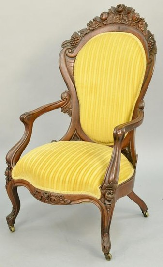 Victorian Laminated Rosewood Gentleman's Chair, Rosalie