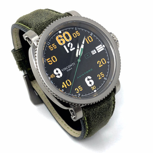 Visconti - Automatic Watch Aviator SM79 Steel Bezel 26/200 - KW29-01S - Men - BRAND NEW