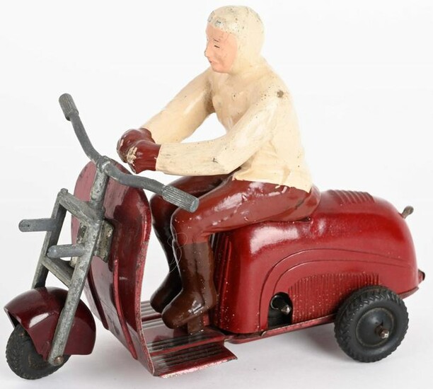 WINDUP SCOOTER WITH RIDER
