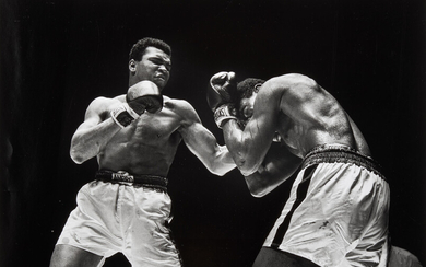 Walter Iooss (born 1943) Muhammad Ali vs. Ernie Terrell, Houston Astrodome