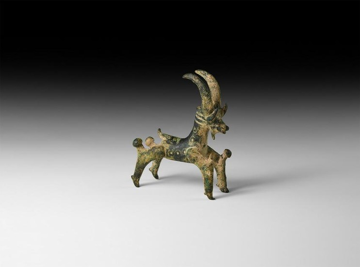 Western Asiatic Luristan Ibex Figure