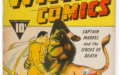 Whiz Comics #6 (Fawcett Publications, 1940) Condition: GD+. Captain...