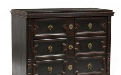 William and Mary Style Painted Chest of Drawers