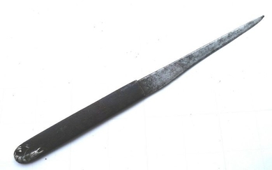 kogatana lopster iron kozuka - iron - Japan - Mid Edo period