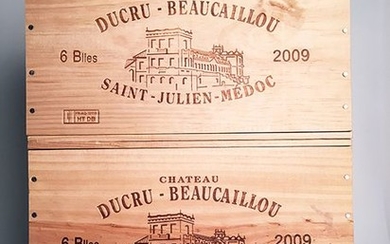 12 bottles 2009 Château DUCRU-BEAUCAILLOU, Saint-Julien - 2...